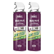 驅塵氏 冷氣清潔劑 清新草本, 420ml, 2瓶