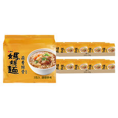 維力 媽媽麵 蒜香排骨風味 80g, 60包