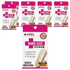 利聯醫技 防水舒適繃 膚色, 22片, 6盒