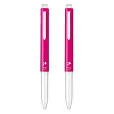 Pentel 飛龍文具 i+五色筆 BGH5-P1 玫瑰紅 多色筆 原子筆, 2支