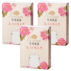 Magnet 曼寧玫瑰純露, 8包, 20ml, 3盒, 養顏美容, 無糖無熱量