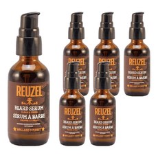 REUZEL 鬍鬚毛髮滋養賦活精華 50g 男士專用 滋養柔順 清爽不黏膩, 6瓶
