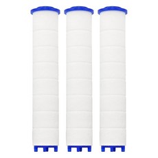 蓮蓬頭濾芯 11.5 x 2.5cm 白色, 3個