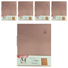 JOY STAR 大人 3孔資料夾 A4, 亭亭, 5個