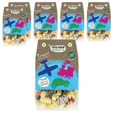 Little Pasta 小小帕斯達 交通工具造型義大利麵, 100%杜蘭小麥粉製成, 素食可用, 250g, 6包