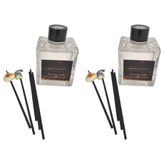 QiMart MIT冬季限定聖誕精油珪藻土擴香瓶 200ML, 英國小蒼蘭, 2瓶