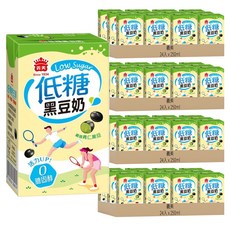 義美 低糖黑豆奶, 250ml, 96入