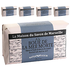 PURESENCE 樸香氛 法國馬賽皂之家 死海泥香氛精油面膜皂, 125g 清潔保養兩用, 5顆