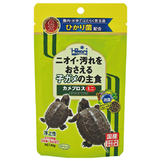 Hikari 高夠力 善玉菌烏龜飼料 浮水性 Mini, 適用於5cm以下的澤龜, 40g, 1包