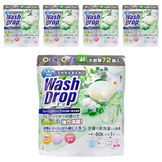 DoDoME 爽身粉超濃縮3D洗衣球, 72顆, 5袋