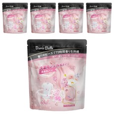 Duree Balle 自然花香三合一洗衣凝膠顆粒 持久留香 深層清潔 柔軟護色, 65顆, 5袋