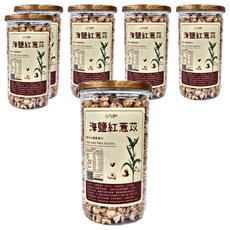 Oneway 不二創立 海鹽紅薏苡 台灣產 天然海鹽, 150g, 6罐