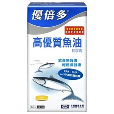 Sinphar 杏輝醫藥 YouBest 優倍多 高優質魚油軟膠囊, 60顆, 1盒