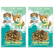 Cat Glory 驕傲貓 腸胃護毛蟲癭果機能鮪魚丁, 營養美味，呵護腸胃，毛髮亮麗，貓咪健康零食首選, 2入