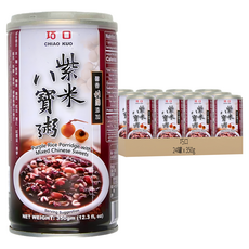 巧口 紫米八寶粥, 350g, 24罐