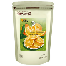 元氣家 香橙片, 低溫烘烤, 自然原香, 酸甜適中, 台灣產, 200g, 1包