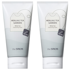 the SAEM 得鮮 療育茶園白茶洗面乳, 溫和清爽清潔 緊緻彈力, 150ml, 2條