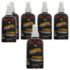 SUAVECITO 骷髏頭 Whiskey Bar 深焙威士忌鬍後水 8oz, 6瓶