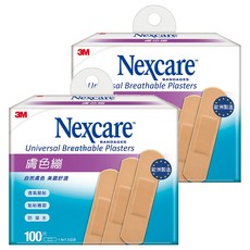 3M Nexcare OK繃 膚色繃帶 未滅菌 1.9*7.2cm, 100片, 2盒