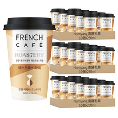 FRENCH CAFE Roastery 濃縮咖啡拿鐵, 250ml, 30個