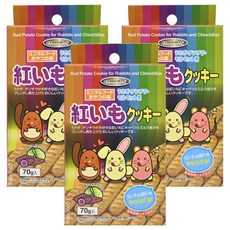 armonto 阿曼特 鼠兔用紅薯曲奇棒, 70g, 3盒