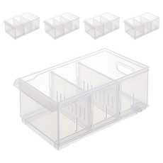 KEYWAY 聯府 Fine隔板整理盒 附輪, LF-2004, 5個