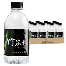 心一 地中海竹碳水, 280ml, 24瓶