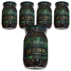 花蓮市農會 土地之歌 剝皮辣椒, 470g, 5罐