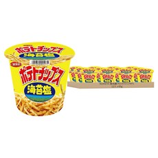 KOIKEYA 湖池屋 POTATO CHIPS 洋芋條 海苔鹽風味, 65g, 12入