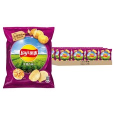 Lay's 樂事 炙鹽香蒜口味洋芋片, 32g, 12包