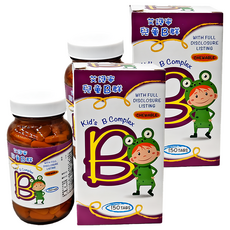 艾護寧 兒童維生素B群咀嚼錠, 150顆, 2罐