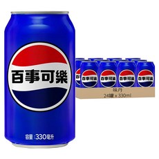 PEPSI 百事可樂, 330ml, 24罐