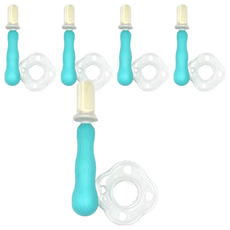 Skater 360度 幼兒固齒訓練牙刷 JW-18227, 藍色, 1入, 5支