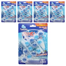 TAMURA 日本 馬桶清潔球 海洋, 180g, 5盒