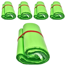 快遞袋 Set 100個 綠色, 20 x 30.5 + 4.5cm, 5包