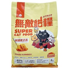 ParkCat 貓樂園 全齡貓 無穀高蛋白高脂肪無敵貓糧 鮮雞蜂王乳, 動物性蛋白85%, 富含B群維生素, 單一肉源, 口感佳, 6kg, 1袋