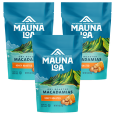 MAUNA LOA 夢露萊娜 夏威夷果仁 蜂蜜烘烤口味 113g, 3包