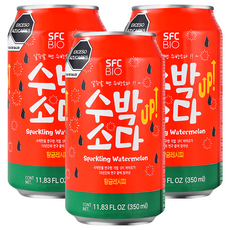 SFC BIO 西瓜風味蘇打, 3罐, 350ml