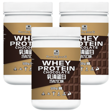 ROYAL SONG 御松田 濃縮乳清蛋白 巧克力口味, 3個, 500g