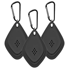 小麥購物 超聲波驅蚊器 G332 11 x 4.5 x 1.5cm 經典黑, 32g, 3個