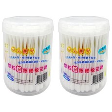 D&T德技生化 粗紙軸棉花棒 (清潔/化妝棉棒), 150支, 2罐