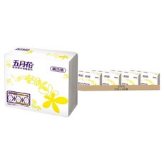 五月花 摺疊紙巾 箱裝, 200張, 20包
