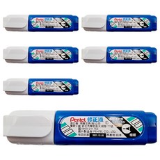 PENTEL 藍極細萬能修正液 ZL31-WTN 12ml 超值裝, 6個