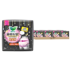 Laurier 蕾妮亞 台灣公司貨 極吸好眠晚安褲, M~L, 2片, 24包