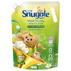 Snuggle 熊寶貝 Mood Therapy系列 衣物柔軟精補充包 Viva Festival, 1包, 2.6L