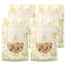 GreenMarket 菓青市集 美國原味生核桃/堅果/核桃仁 230g x 4包