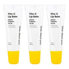 ONEDAYSYOU 韓國 VITA-C 潤唇膏 10ml, 單色, 3條