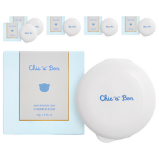 奇哥 嬰幼珍珠酵素爽身粉餅 寶寶舒緩乾爽, 30g, 6個