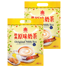 義美 經典原味奶茶, 18g, 18包, 2袋