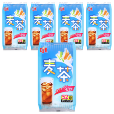 OSK 小谷穀粉 麥茶 52包 Set, 無咖啡因, 無糖, 無苦味, 8g, 5袋